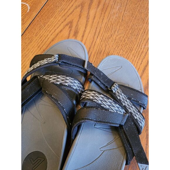 Vionic Sage Braeden Black Strappy Sandals Slides Size 9 - Picture 5 of 6